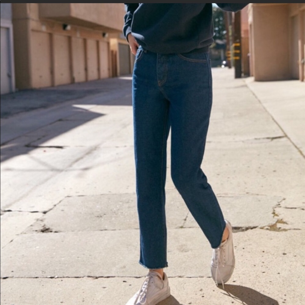 John Galt High waisted straight leg jeans NWT